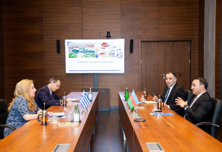 Greek ambassador to Azerbaijan visits ASAN Khidmet center