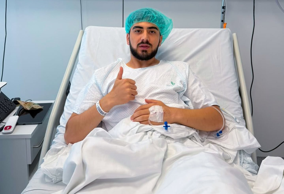 El delantero de la selección de Azerbaiyán fue operado en Madrid