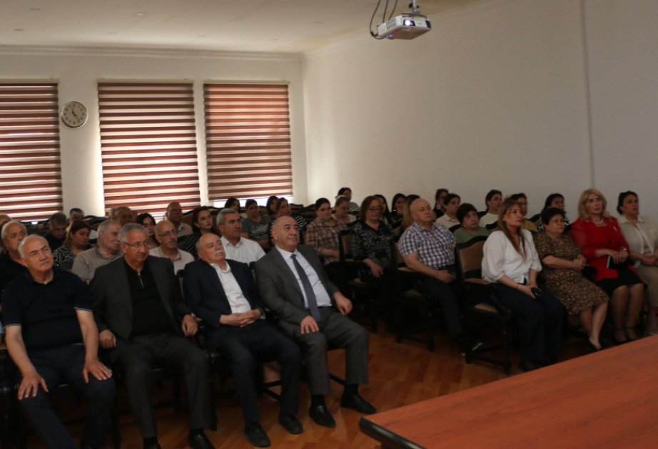 Respublika Seysmoloji Xidmət Mərkəzində Milli Qurtuluş Gününə həsr olunmuş tədbir təşkil edilib