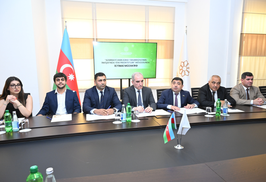 Deputat: Kənd təsərrüfatının inkişafı ilə bağlı yeni vəzifələr aqrar sahədə yeni mərhələ yaradır