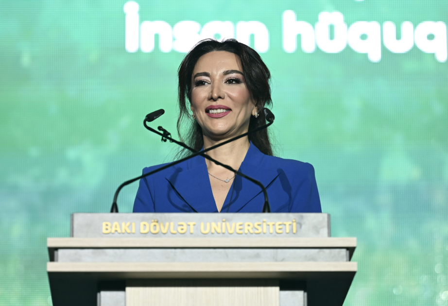 Səbinə Əliyeva: Bakı Dövlət Universitetinin məzunu olmaq həm qürur, həm də şərəfdir
