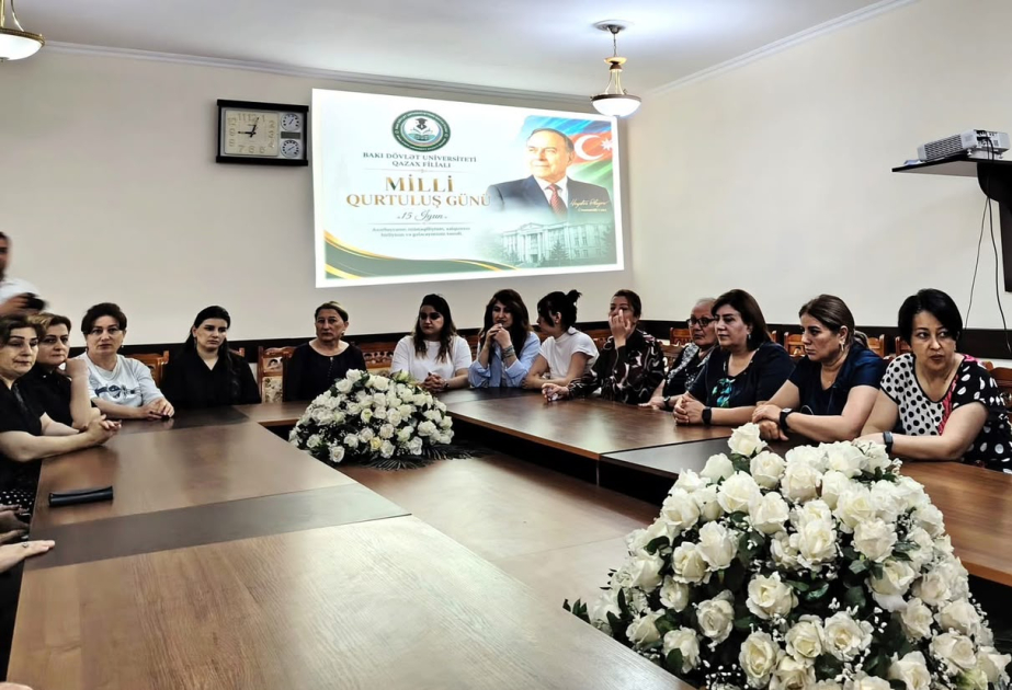 BDU-nun Qazax filialında Milli Qurtuluş Gününə həsr olunmuş tədbir