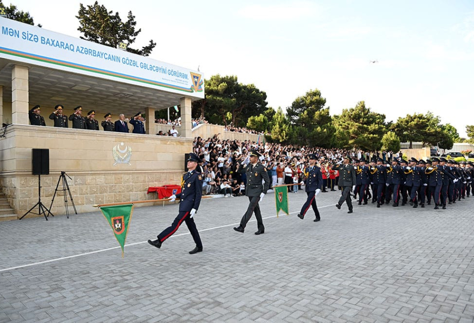 Cəmşid Naxçıvanski adına Hərbi Liseyin 54-cü buraxılış mərasimi olub