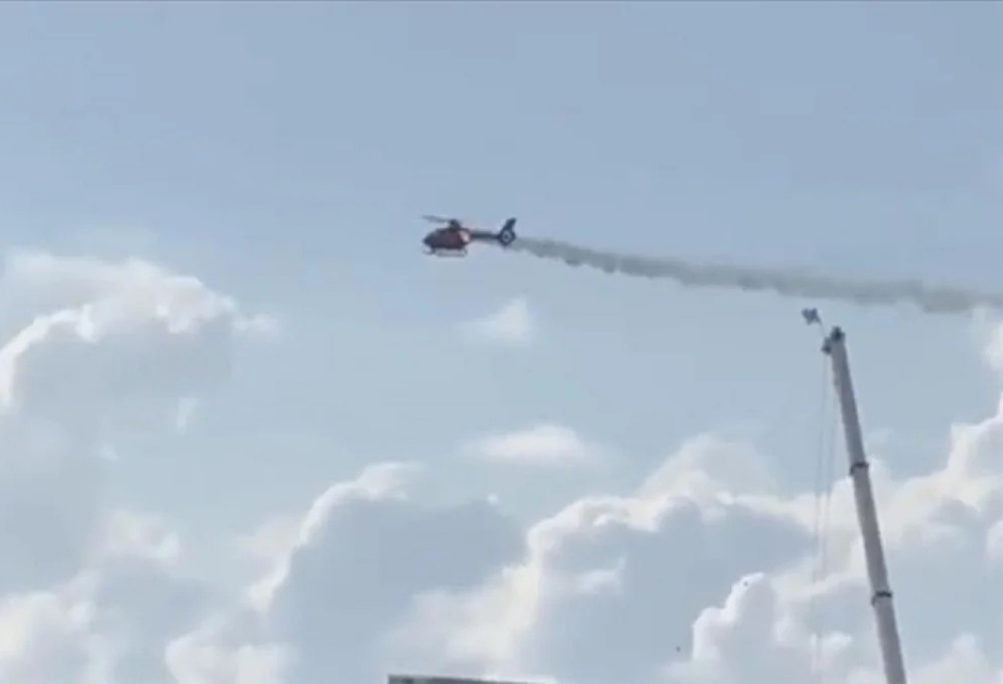 Floridada helikopter qəzaya uğrayıb, dörd nəfər xəsarət alıb