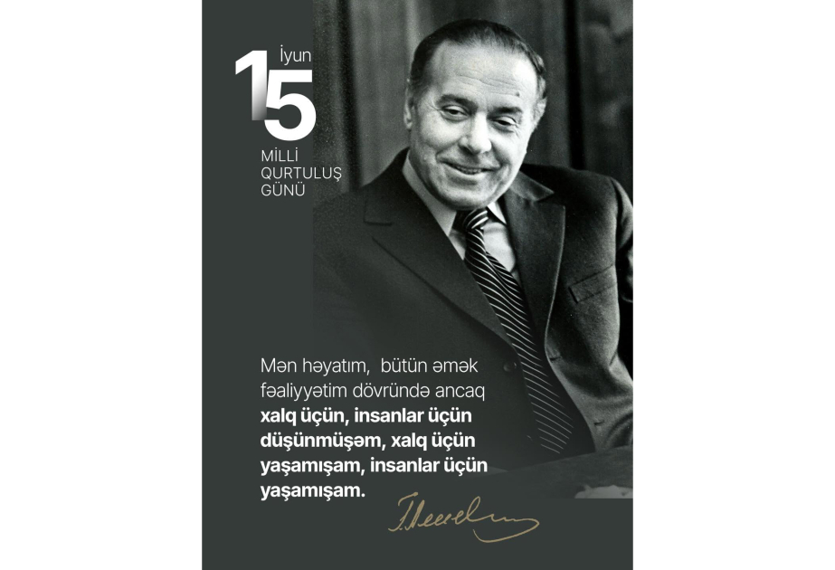Birinci vitse-prezident Mehriban Əliyeva Milli Qurtuluş Günü münasibətilə paylaşım edib