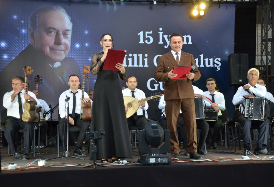 Kürdəmirdə Milli Qurtuluş Gününə həsr olunan konsert təşkil edilib