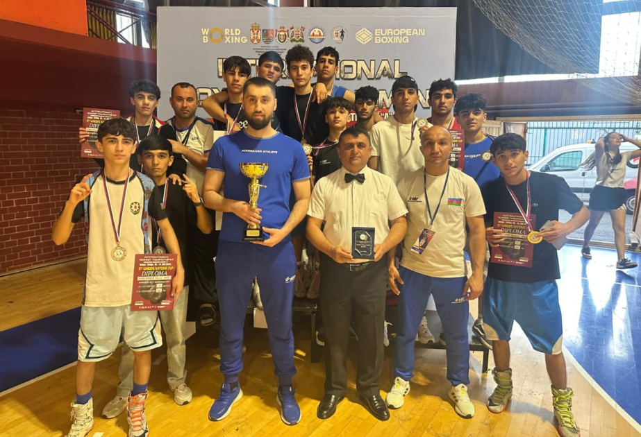 Azərbaycan boksçuları Serbiyada 13 medal qazanıblar