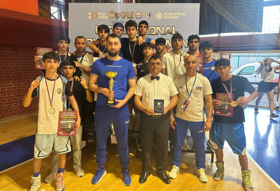 Aserbaidschans Nachwuchsboxer gewinnen 13 Medaillen in Serbien