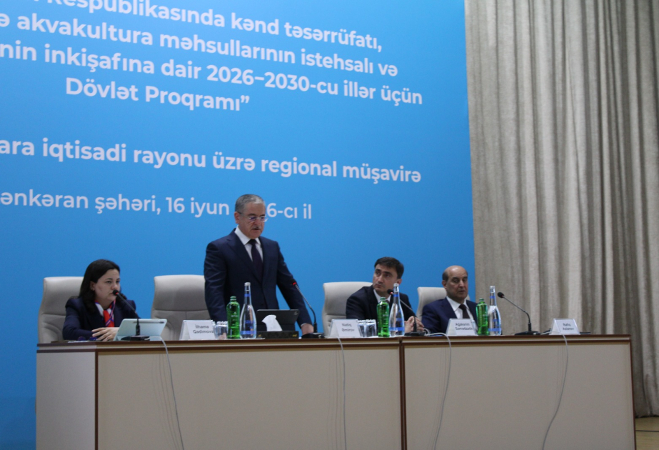 Natiq Əmirov: Aqrar sahə ilə bağlı yeni Dövlət Proqramının əsas hədəfi ekstensiv yanaşmadan intensiv inkişafa keçidin təmin olunmasıdır