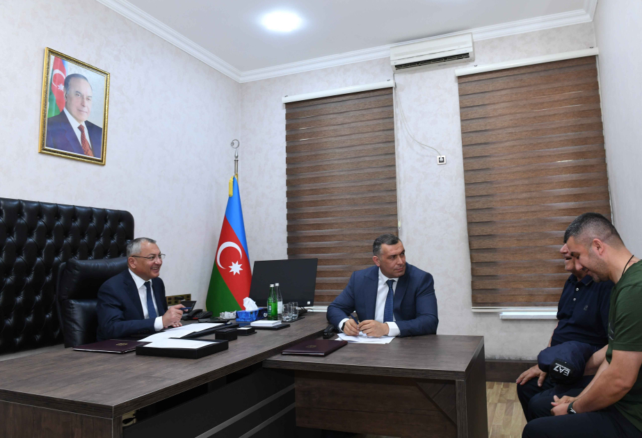 Keçmiş məcburi köçkünlərin müraciətləri dinlənilib