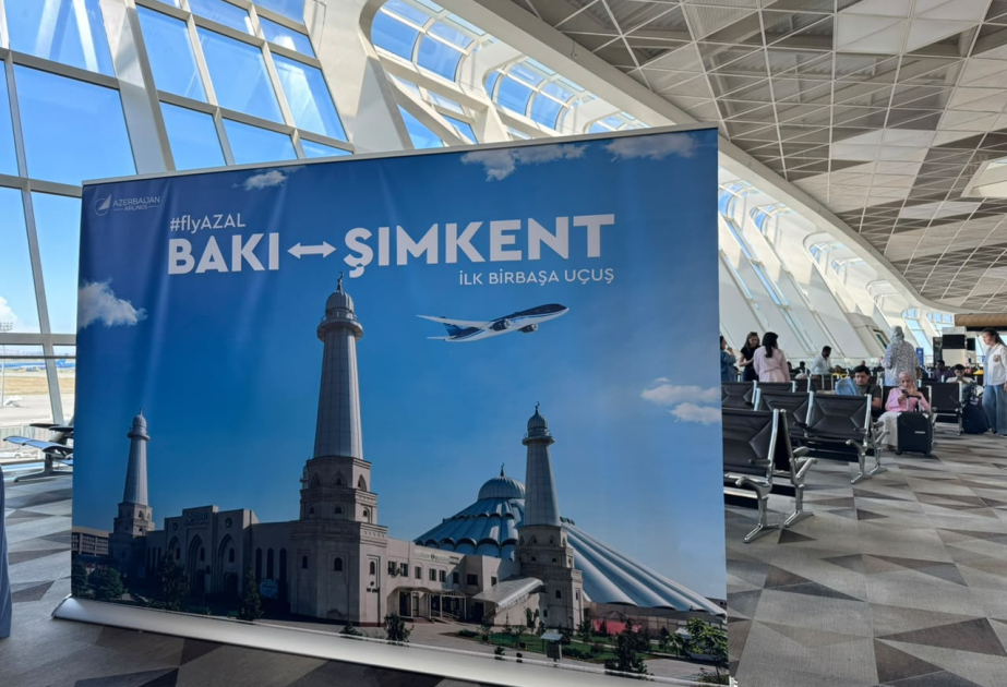 AZAL Bakı-Şımkent marşrutu üzrə ilk müntəzəm reysini həyata keçirib