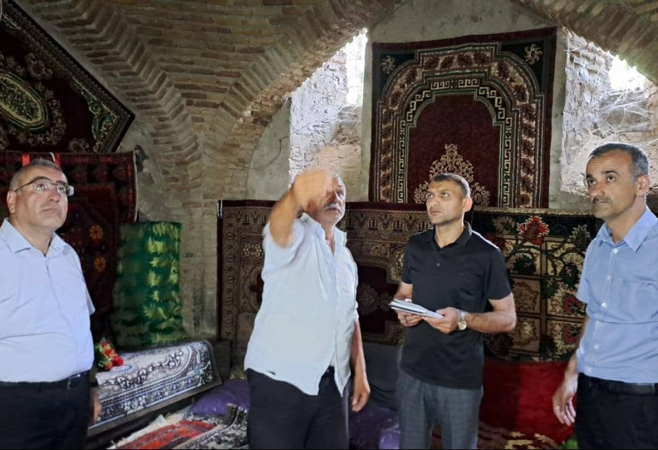 Şəkinin Babaratma və Orta Zəyzid kəndlərində yerləşən abidələrin xarakterik xüsusiyyətləri öyrənilib