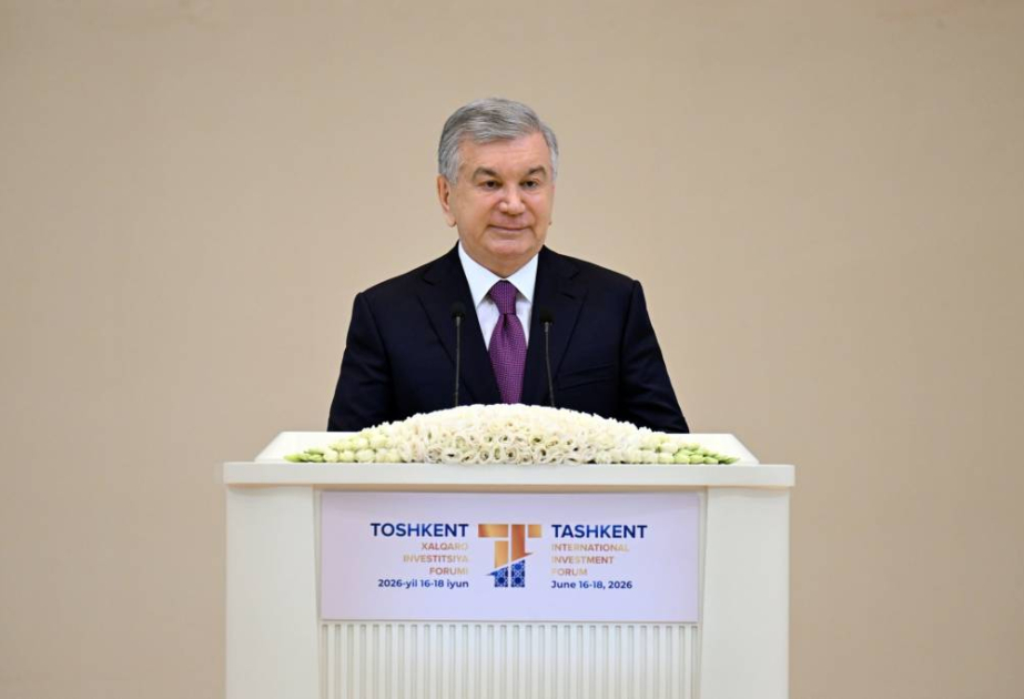 Uzbek president pledges continued reforms, tax-free zone at Tashkent forum