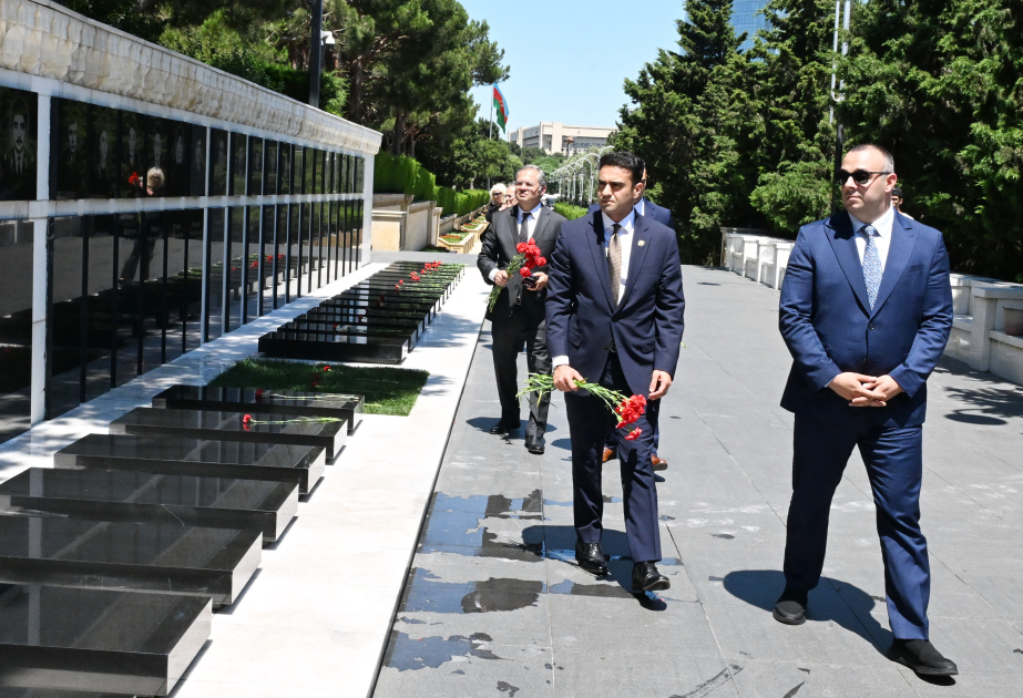 ABŞ Konqresinin nümayəndə heyəti Şəhidlər xiyabanını ziyarət edib