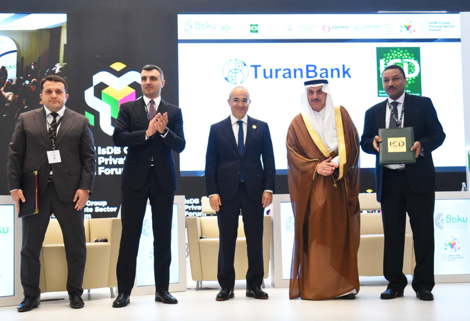 ®  “TuranBank” ICD ilə 15 milyon dollar həcmində niyyət bəyannaməsi imzalayıb