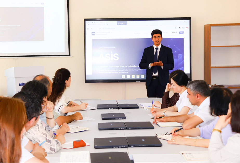 MDU-da nəticəyönümlü akademik fəaliyyətin qiymətləndirilməsi üzrə rəqəmsal idarəetmə modeli istifadəyə verilib