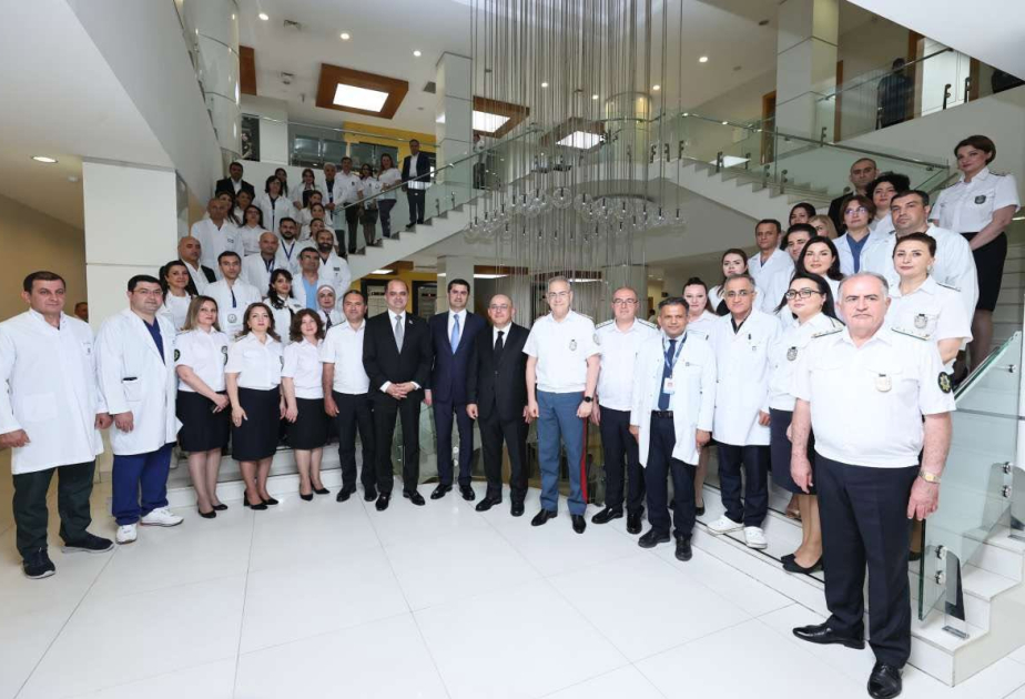 ®  Mərkəzi Gömrük Hospitalında Tibb İşçilərinin Peşə Bayramı Günü qeyd edilib