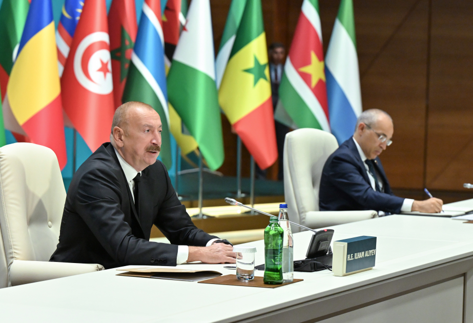 Ilham Aliyev: Aujourd'hui, l'Azerbaïdjan occupe la première place en termes de géographie de son approvisionnement en gazoducs