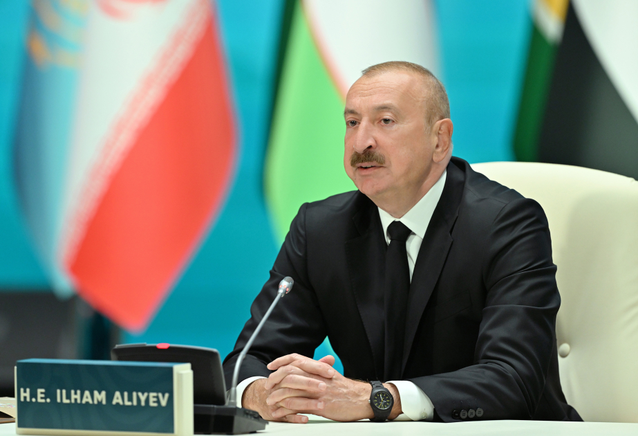 Presidente: "Azerbaiyán ocupa hoy el primer lugar en cuanto a la geografía de suministro de gas"