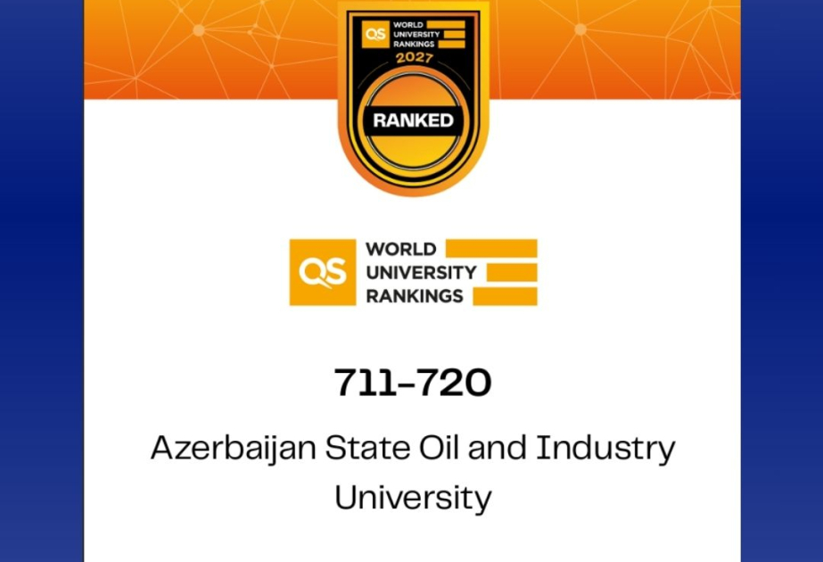 ADNSU QS dünya universitetləri reytinqində irəliləyərək 711-ci yerə yüksəlib