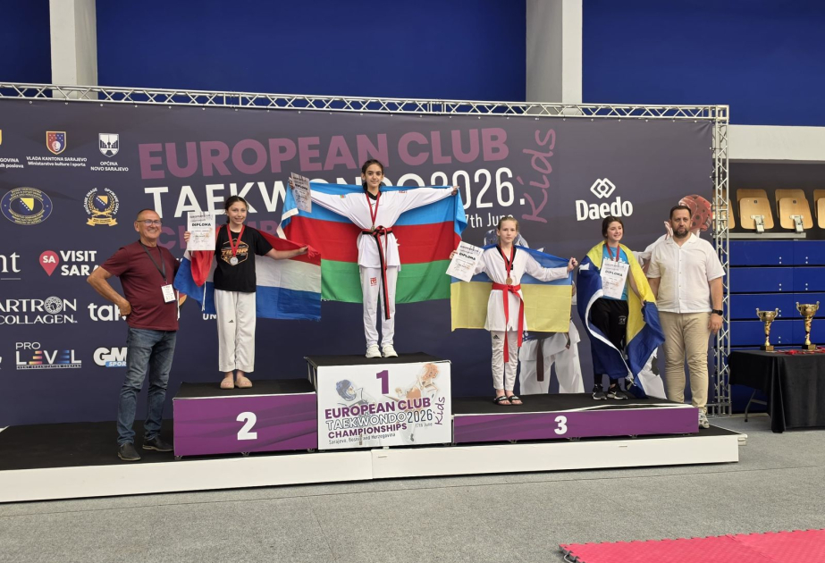 Азербайджанские таэквондисты стали победителями клубного чемпионата Европы