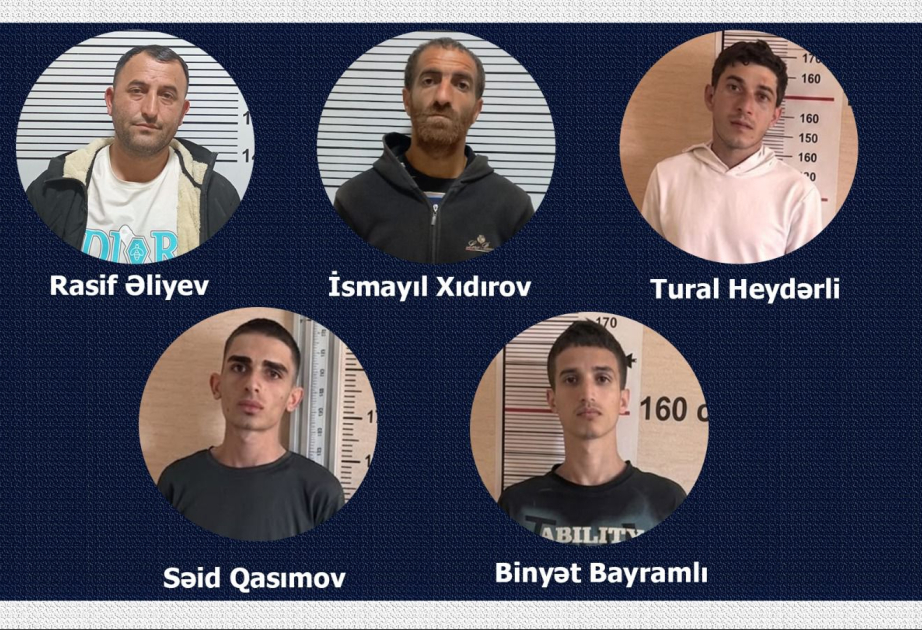 Abşeronda oğurluq edən şəxslər saxlanılıblar