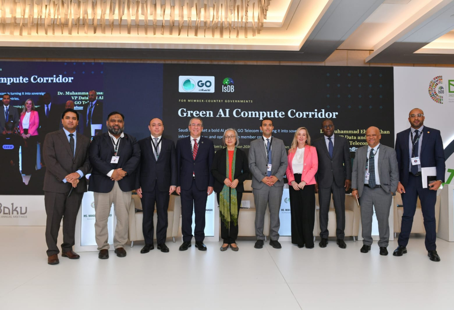 Presentan la estrategia de inteligencia artificial de Azerbaiyán en el marco de las Reuniones Anuales del Grupo del Banco Islámico de Desarrollo