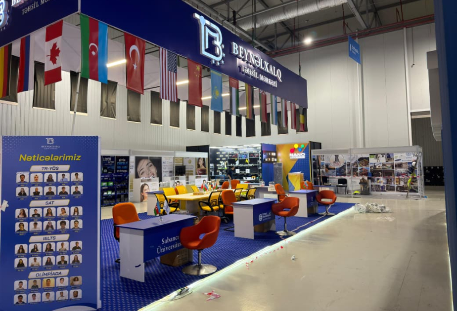 Xaricdə təhsil üzrə yeni imkanlar sərgi iştirakçılarının diqqətinə çatdırılır