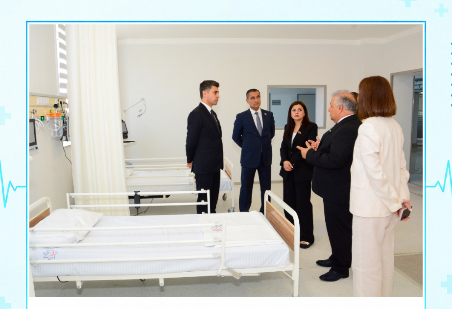 Ağciyər Xəstəlikləri Mərkəzinin Bakı Şəhər İxtisaslaşdırılmış Xəstəxanasının açılışı olub