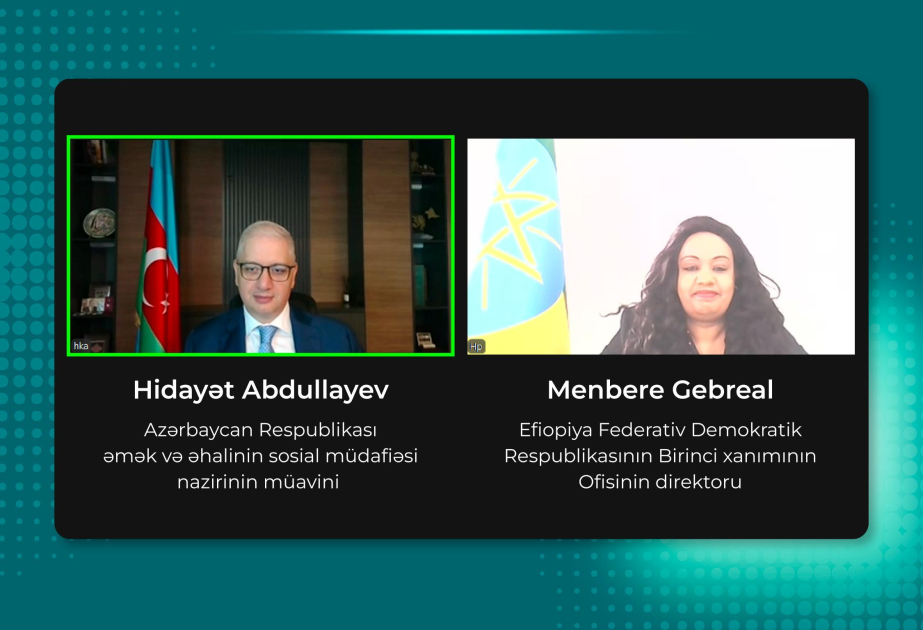 Efiopiya ilə həssas qruplara xidmətlər sisteminin inkişafı sahəsində əməkdaşlıq sənədi imzalanıb