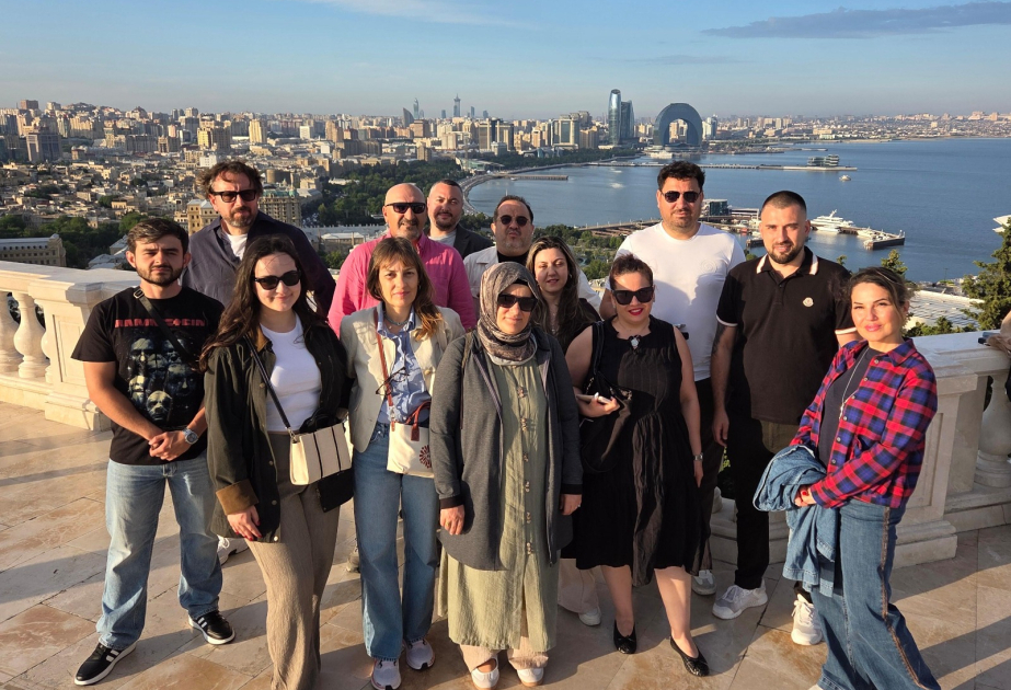Representantes del sector turístico de Türkiye realizan un viaje de familiarización a Azerbaiyán