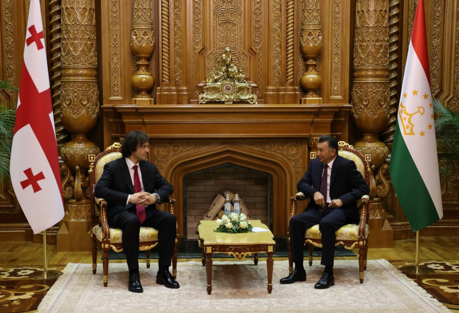 İrakli Kobaxidze: Gürcüstan və Tacikistan Orta Dəhliz istiqamətində səylərin gücləndirilməsini vacib hesab edir