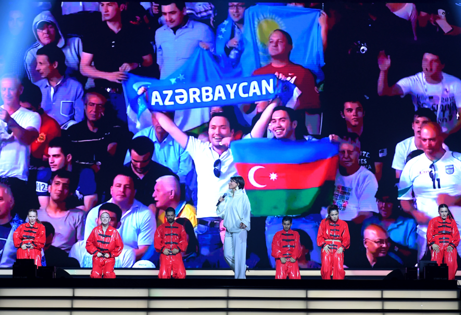 Məktəblilərin Respublika İdman Olimpiadasının açılış mərasimi olub VİDEO