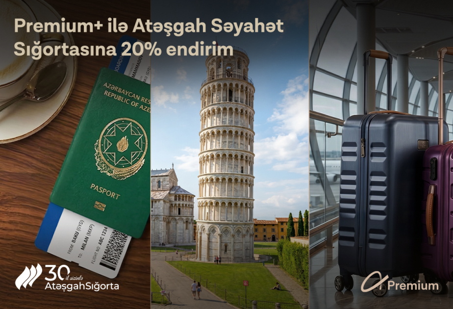®  20% discount from “Atəşgah Insurance” for Azercell Premium and Premium+ subscribers