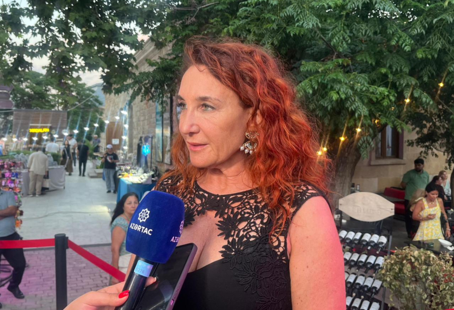Barbara Cicero: “Este primer festival celebrado en Azerbaiyán se convertirá en uno de los acontecimientos culturales más importantes de la región”