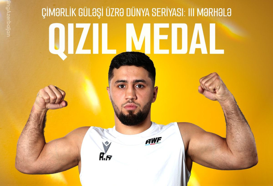 Azərbaycanın çimərlik güləşçiləri Batumidə bir qızıl və bir bürünc medal qazanıb