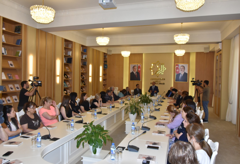 Milli Kitabxanada təqdimat: “Bəhram Mansurov. Biblioqrafiya”