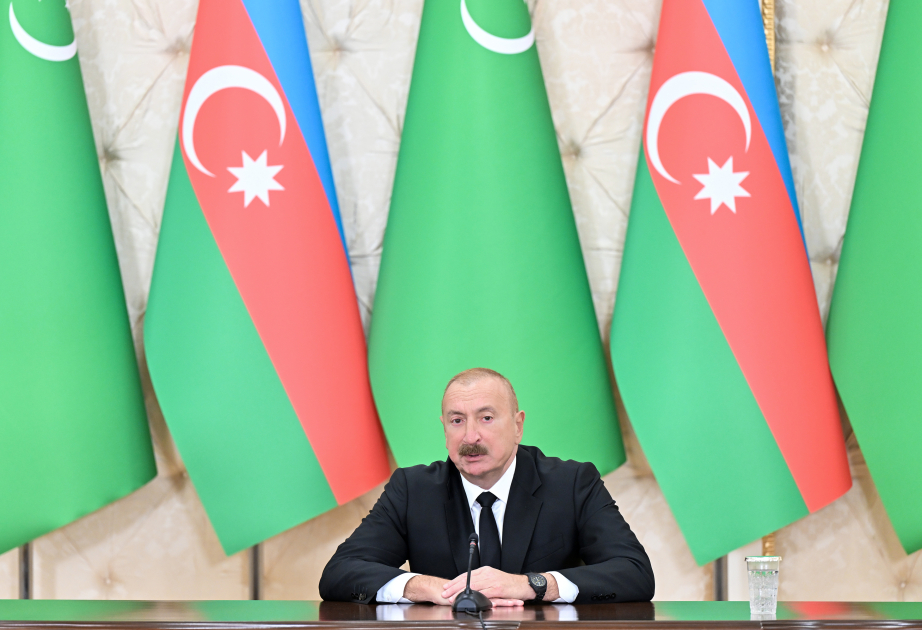 Presidente Ilham Aliyev: “La cooperación entre Azerbaiyán y Turkmenistán en el ámbito del transporte y la logística tiene un carácter duradero”