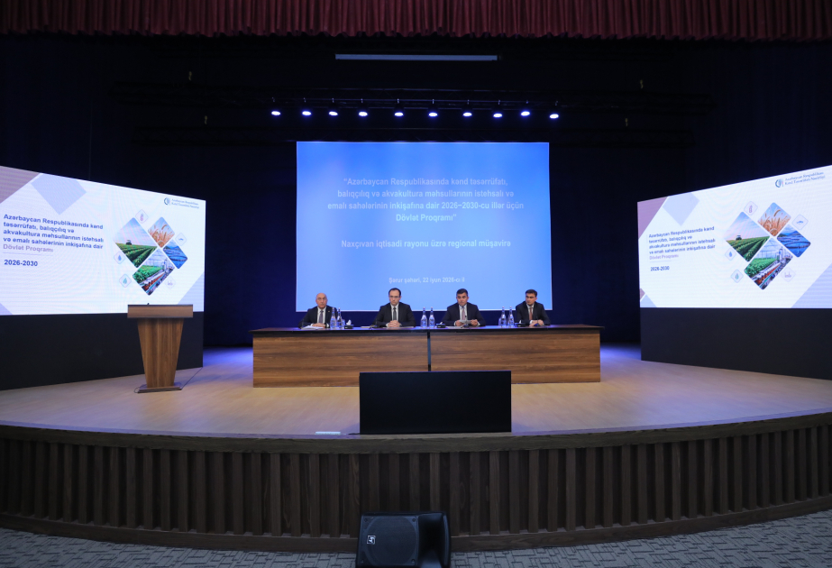 Sharur hosts regional meeting on agricultural development of Nakhchivan economic region