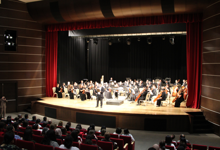 Üzeyir Hacıbəyli adına Azərbaycan Dövlət Simfonik Orkestri Qəbələdə qastrol səfərində olub