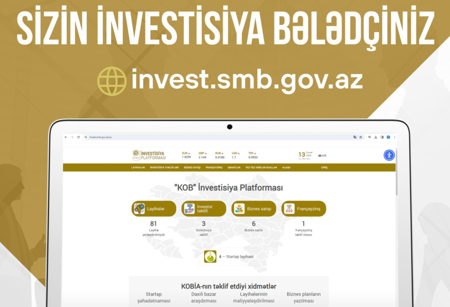 İnvestisiya Portalı: sahibkarları və investorları bir platformada birləşdirən dəstək aləti