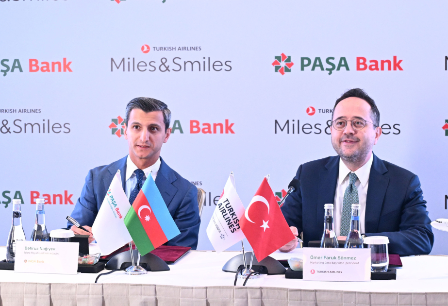 ®  “PAŞA Bank” “Türk Hava Yolları” ilə eksklüziv əməkdaşlıq müddətini uzadıb