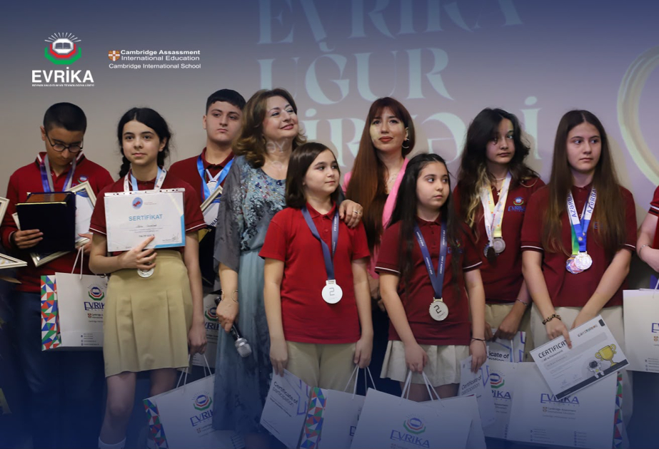 ® “Evrika” liseyinin şagirdləri respublikada və beynəlxalq arenada böyük uğurlara imza atıblar