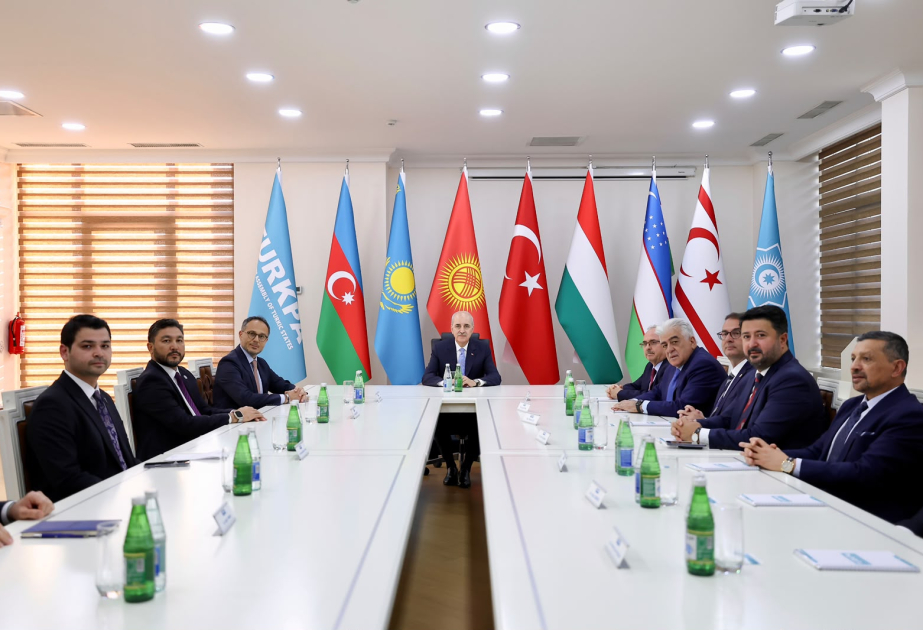 Türkiyə Parlamentinin sədri Numan Kurtulmuş TÜRKPA Beynəlxalq Katibliyində olub