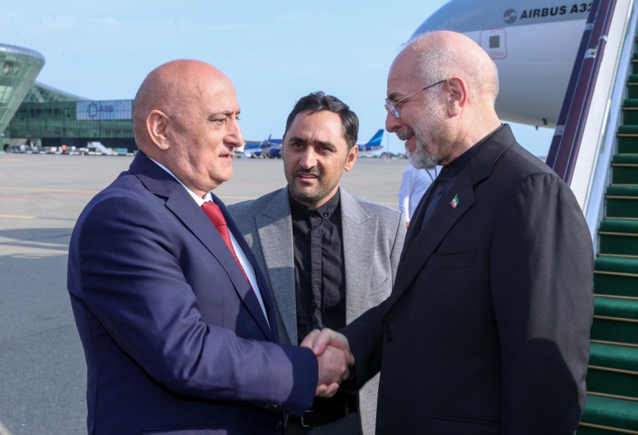 İran İslam Şurası Məclisinin sədri Azərbaycana səfərə gəlib