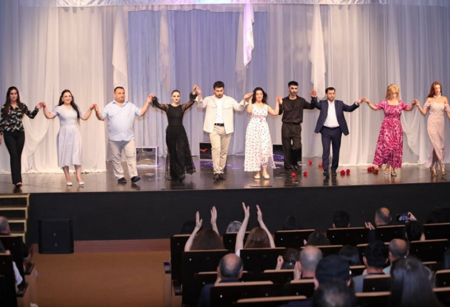 Lənkəran Teatrı Şəkidə qastrolda olub