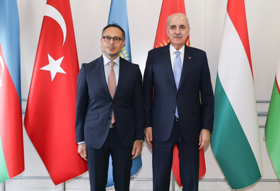 El Presidente del Parlamento turco visita la Secretaría Internacional de TURKPA