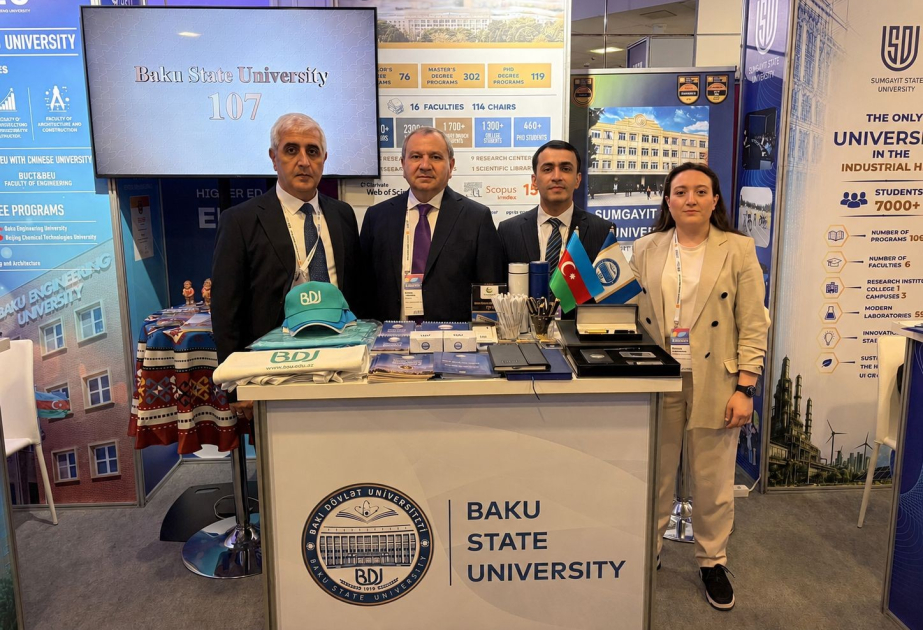 В рамках QS Higher Ed Summit: Europe 2026 БГУ представлен в азербайджанском павильоне