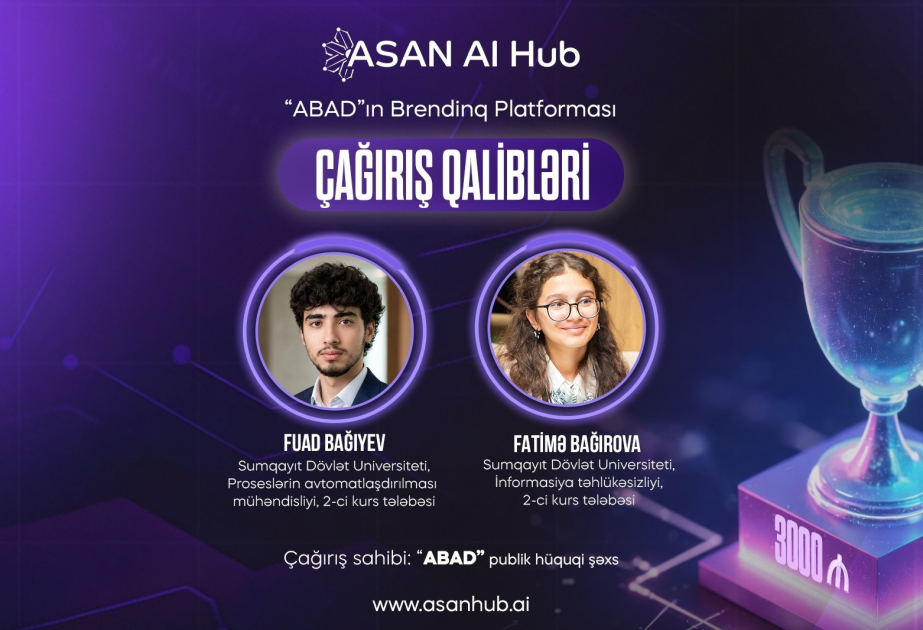 “ASAN AI Hub” növbəti çağırış üzrə qalib həll müəyyən edib