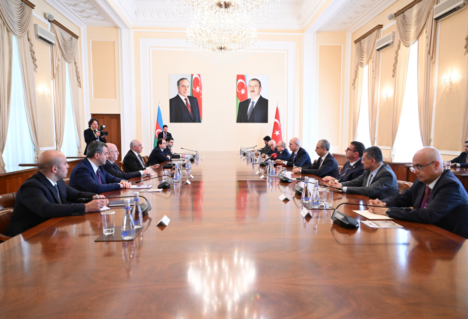 Azerbaijan’s Prime Minister meets Speaker of Turkish Parliament
